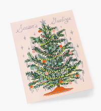 Tinsel Tree Card