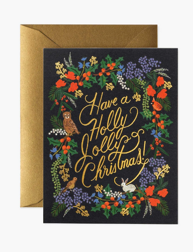 Holly Jolly Christmas Card
