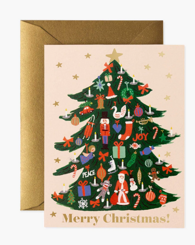 Trimmed Tree Card