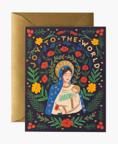 Madonna & Child Card