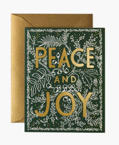 Evergreen Peace Card