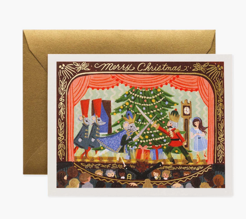 Nutcracker Christmas Card