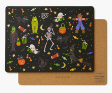 Halloween Parade Set of 4 Cork Placemats