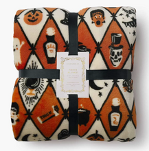 Halloween Argyle Fleece Blanket