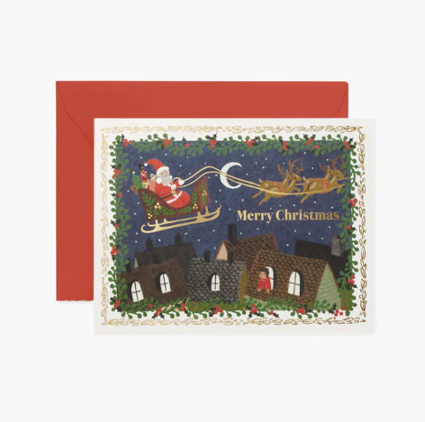 Over the Rooftops Card