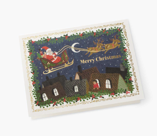 Over the Rooftops Card