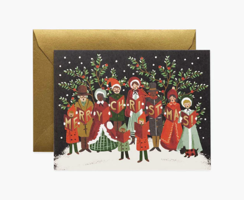 Christmas Carolers Card