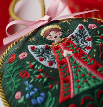 Embroidered Ornament Nativity Angel