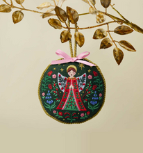 Embroidered Ornament Nativity Angel