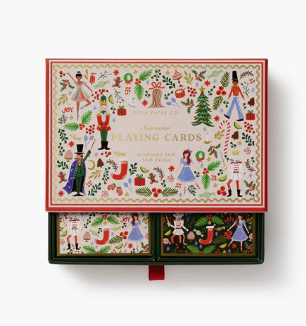 Holly Jolly Nutcracker Playing Card Set