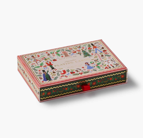 Holly Jolly Nutcracker Playing Card Set