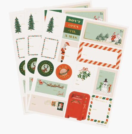 Holiday Gift Stickers