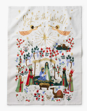Nativity Holiday Tea Towel