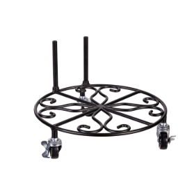 Metal Garden Flag Plant Stand
