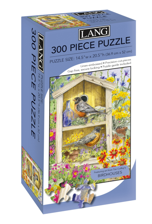 Lang Birdhouse Bloom Puzzle - 300 Pieces