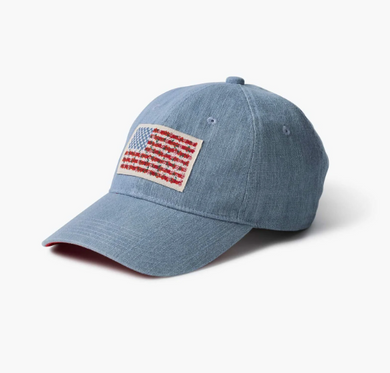 Americana Denim Baseball Cap
