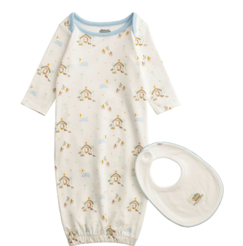 Nativity Gown & Bib Set