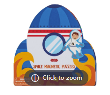 Rocket Magnetic Puzzle Book