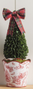 Toile Boxwood Topiary Large