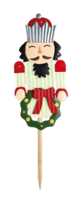 Christmas Light-Up Yard Stake Nutcracker