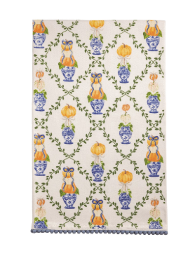 Pattern Topiary Towel