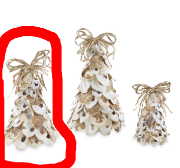 Medium Oyster Shell Tree