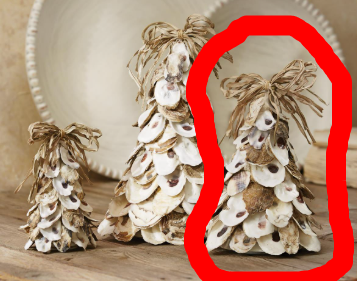 Medium Oyster Shell Tree