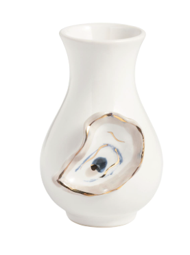 Large Oyster Shell Bud Vase