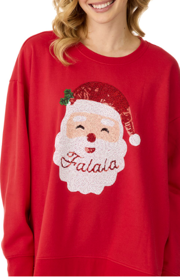 Santa Sparkle Sweatshirt
