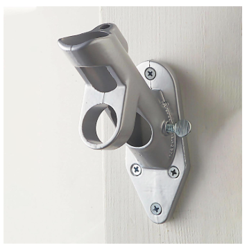 2-Position Aluminum House Flag Bracket, Aluminum Finish
