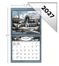 Country Churches 2027 Wall Calendar