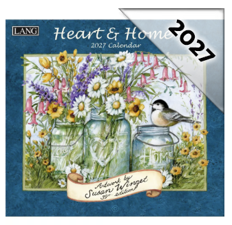 Heart and Home 2027 Wall Calendar