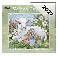 The Lord is My Shepherd 2027 Wall Calendar
