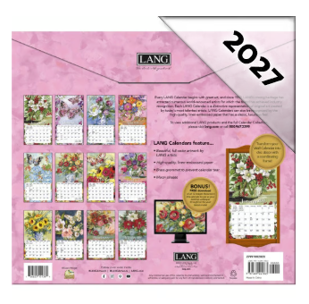 Gallery Florals 2027 Wall Calendar
