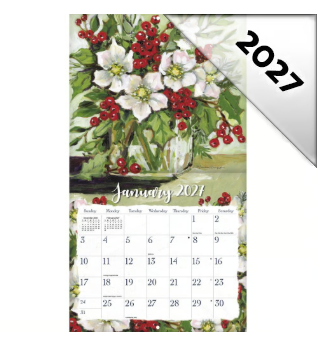Gallery Florals 2027 Wall Calendar