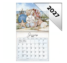 Coastal Shores 2027 Wall Calendar
