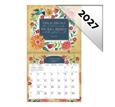 Forever Faithful 2027 Wall Calendar