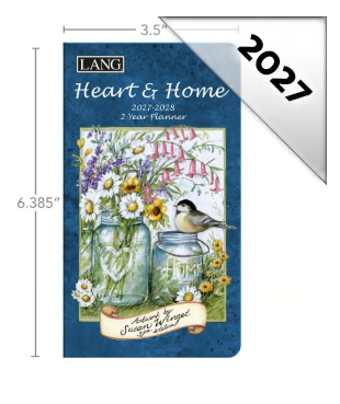 Heart and Home 2027 2-Year Pocket Planner