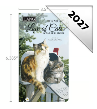 Love Of Cats 2027 2 Year Pocket Planner