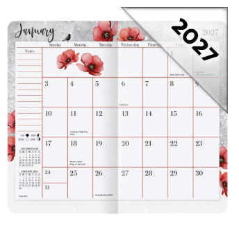 Bless This Home 2027 2-Year Pocket Planner