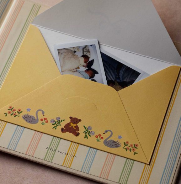 Embroidered Baby Book