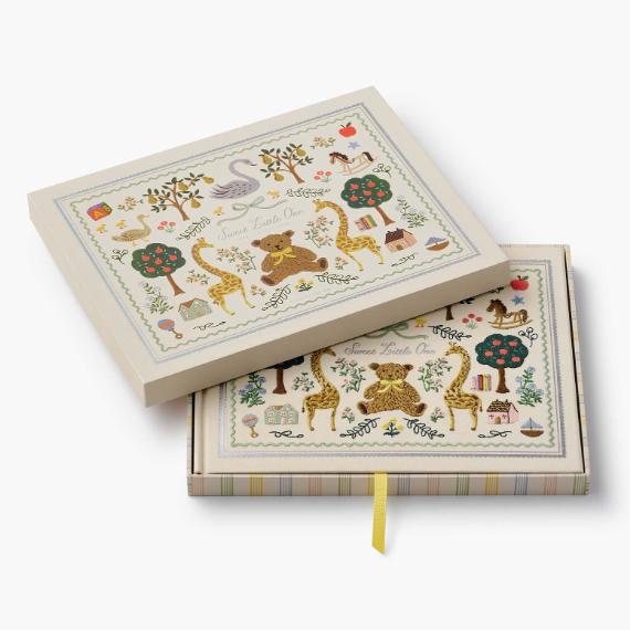 Embroidered Baby Book