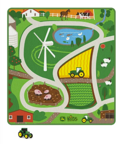 ERTL John Deere Rug Playmat