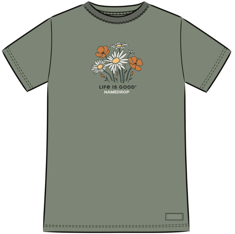 Women's Crusher Tee Howell's Mercantile Bouquet of Flow