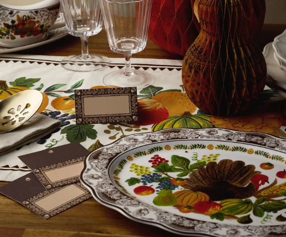 Harvest Large Porcelain Serving Platter