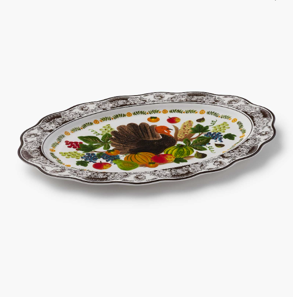 Harvest Large Porcelain Serving Platter