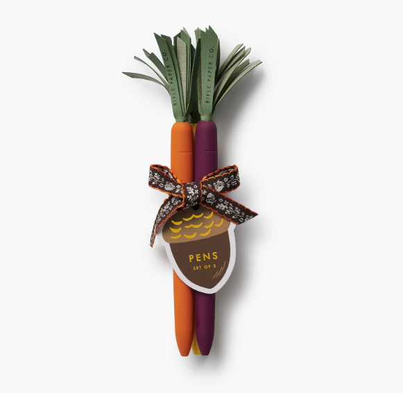 Tricolor Carrots Bunch of Pens