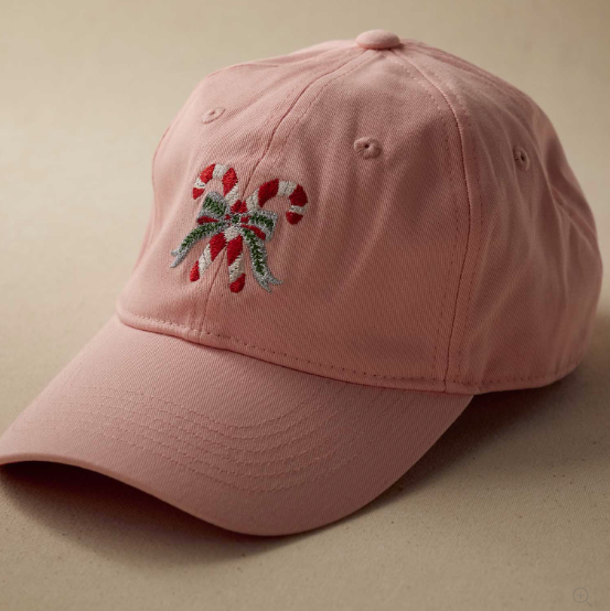 Candy Cane Baseball Cap