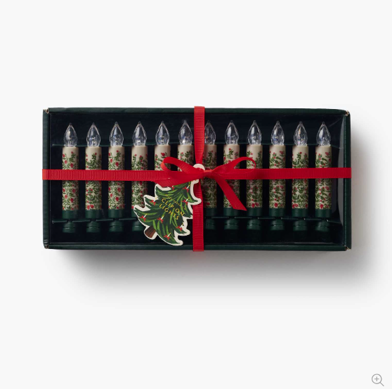 Christmastide Pomegranate Holiday Clip-On Candle Lights