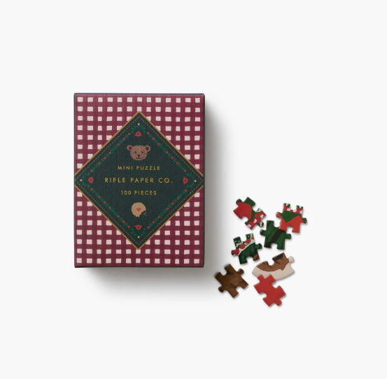Beary Christmas Mini Holiday Jigsaw Puzzle